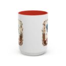 Falling into fantasy Accent Coffee Mug (11, 15oz)