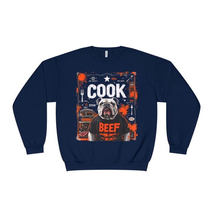 Cook beef Unisex NuBlend® Crewneck Sweatshirt - Image 9