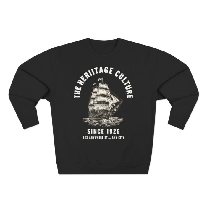 The heritage Culture Unisex Crewneck Sweatshirt - Image 5