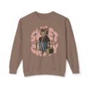 Sweet Catty Unisex Lightweight Crewneck Sweatshirt