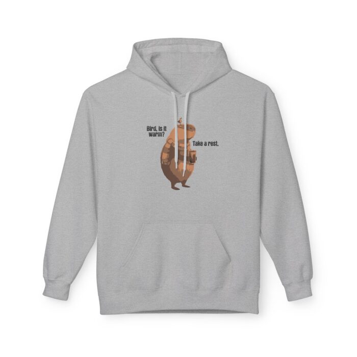 Take a rest, bird Unisex Midweight Softstyle Fleece Hoodie - Image 9