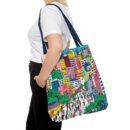 Seoul's hill neighborhoods Tote Bag (AOP)