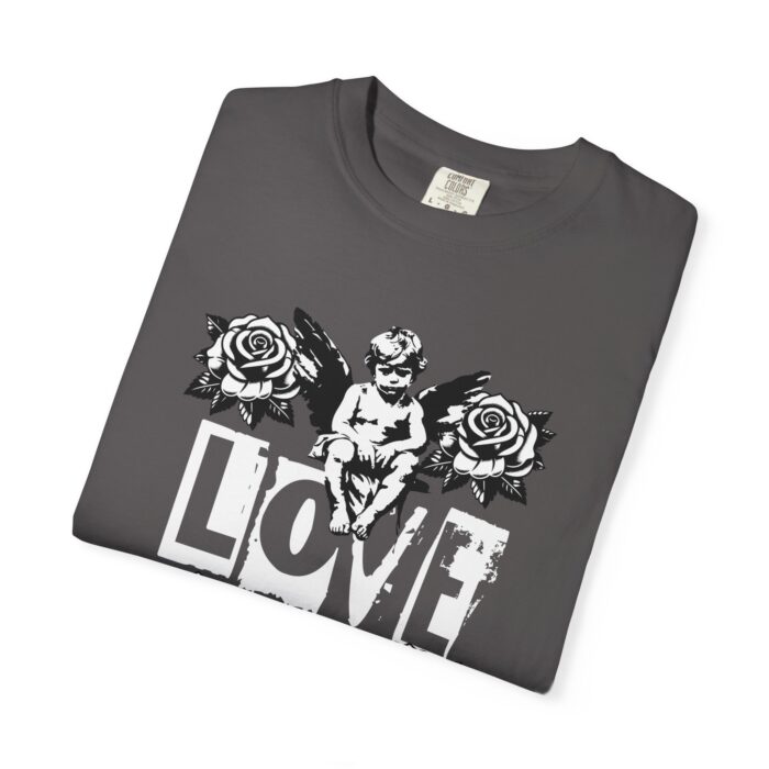 Unisex Garment-Dyed T-Shirt - Love Openmind Vintage Graphic Tee - Image 19