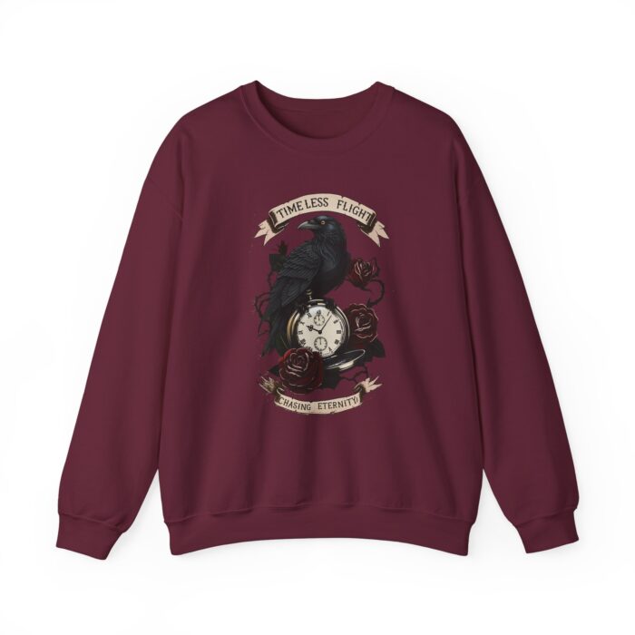 Timeless flight Unisex Heavy Blend™ Crewneck Sweatshirt - Image 5