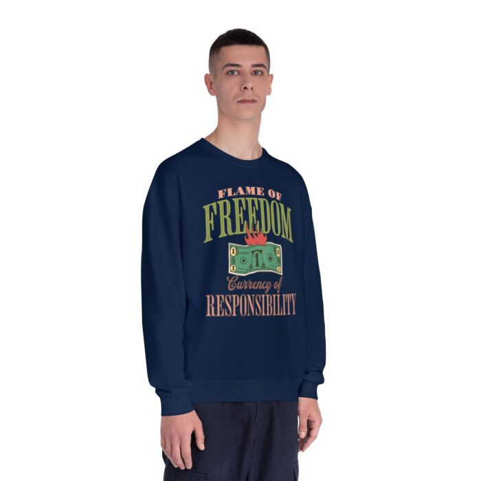 Currency of freedom Unisex NuBlend® Crewneck Sweatshirt - Image 31