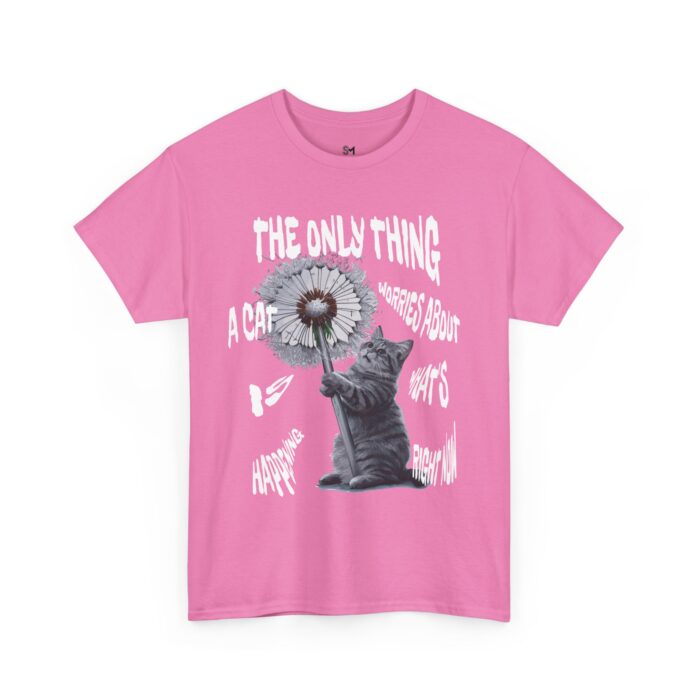 Cat worries Unisex Heavy Cotton Tee - Image 27