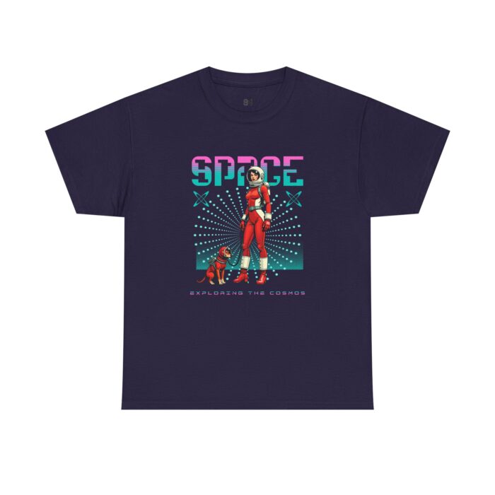 Space Unisex Heavy Cotton Tee - Image 17