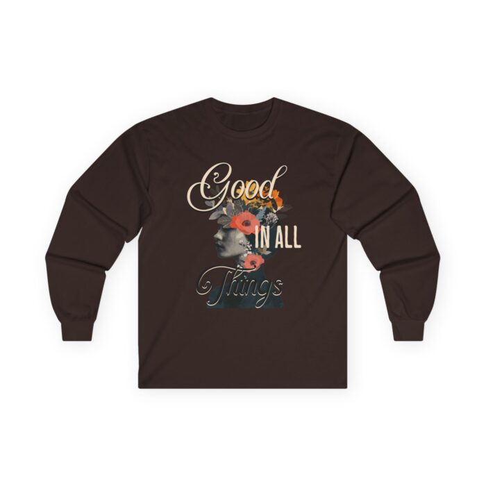 Good in all things Unisex Ultra Cotton Long Sleeve Tee - Image 4