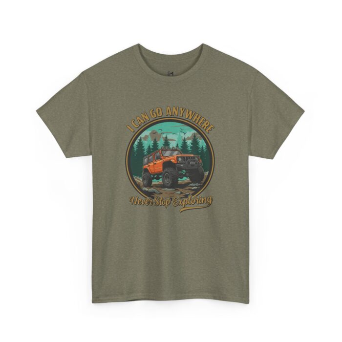 I can go anywhere Unisex Heavy Cotton Tee - Image 19