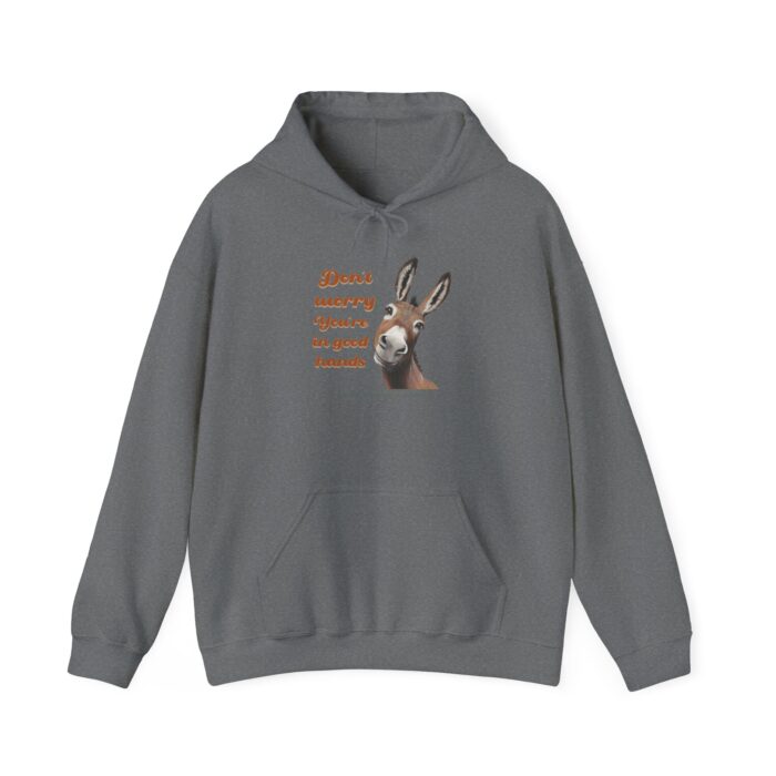 Don't worry you're in good hands Unisex Heavy Blend™ Hooded Sweatshirt - Image 25