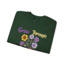 Grow Through What You Go Through Unisex Heavy Blend™ Crewneck Sweatshirt