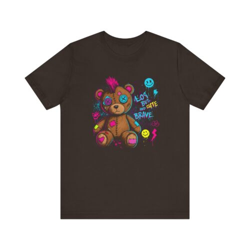 "meta_description": "Unisex tee with soft cotton and perfect fit, the 'Lost but cute and brave' shirt is a must-have in 2025.",