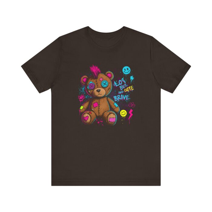 "meta_description": "Unisex tee with soft cotton and perfect fit, the 'Lost but cute and brave' shirt is a must-have in 2025.",