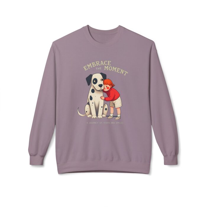 Embrace the moments Unisex Midweight Softstyle Fleece Crewneck Sweatshirt - Image 49