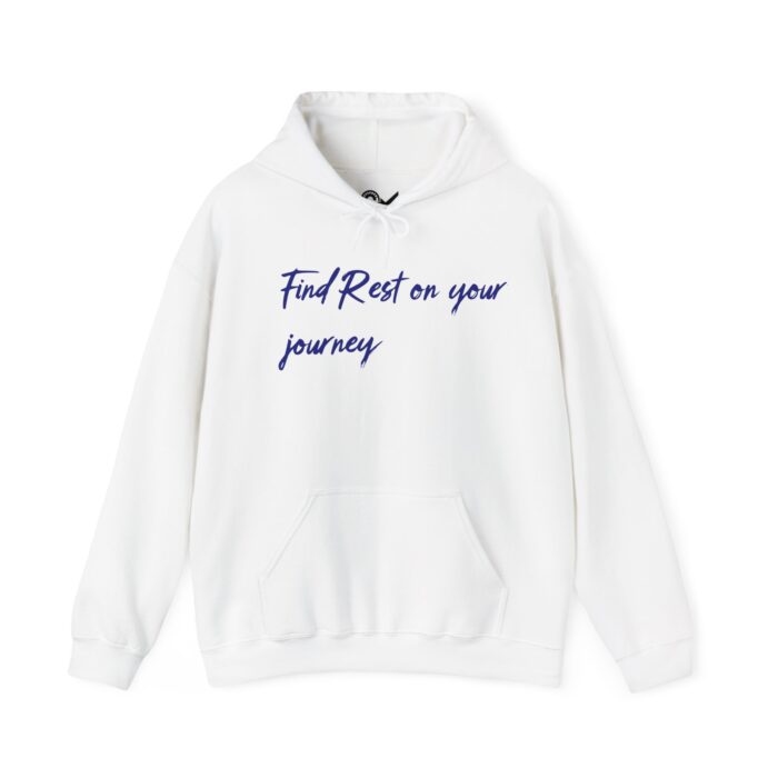 Find Rest on the Journey Unisex Heavy Blend™ Hooded Sweatshirt