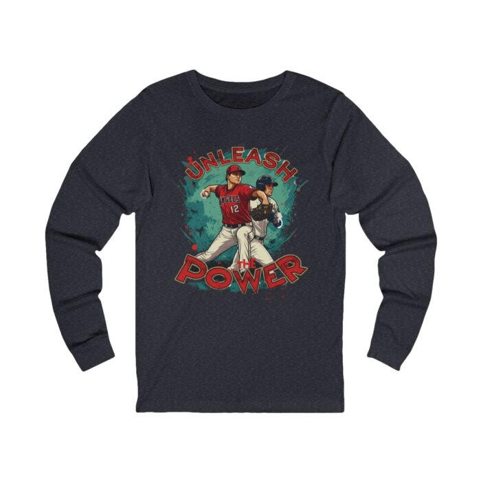 Unleash the power Unisex Jersey Long Sleeve Tee - Image 15
