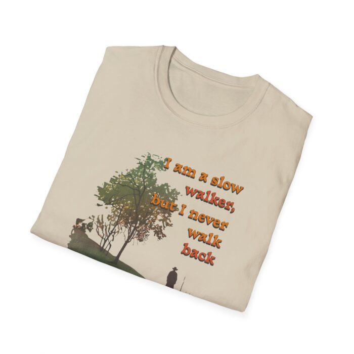 Never walk back Unisex Softstyle T-Shirt - Image 12