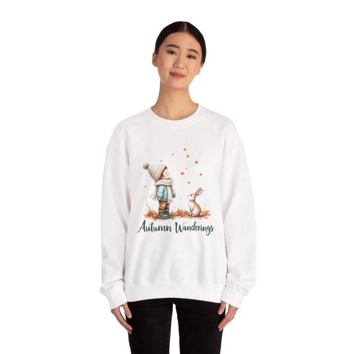 Autumn wondering Unisex Heavy Blend™ Crewneck Sweatshirt - Image 4