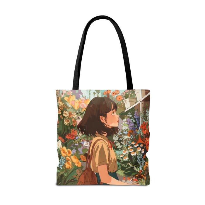 Girl and Flower Shop Tote Bag (AOP) - Image 10