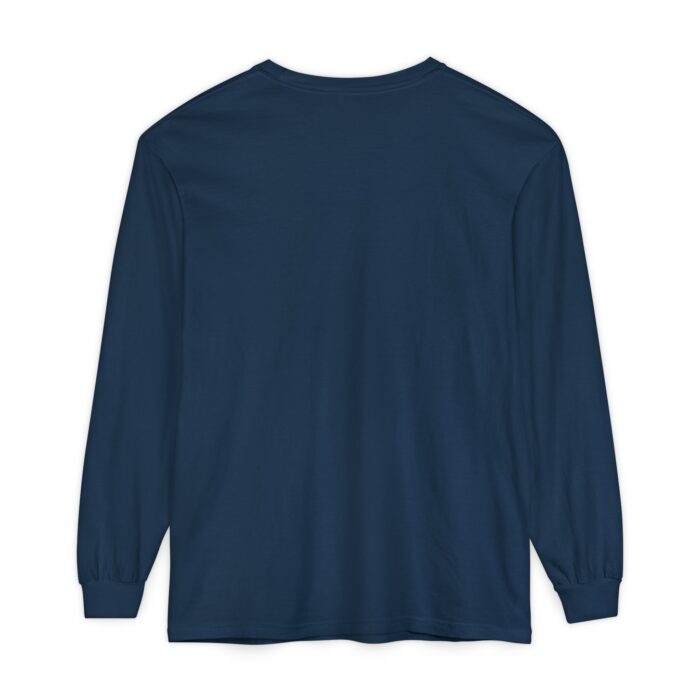 Mystery in motion Unisex Garment-dyed Long Sleeve T-Shirt - Image 14