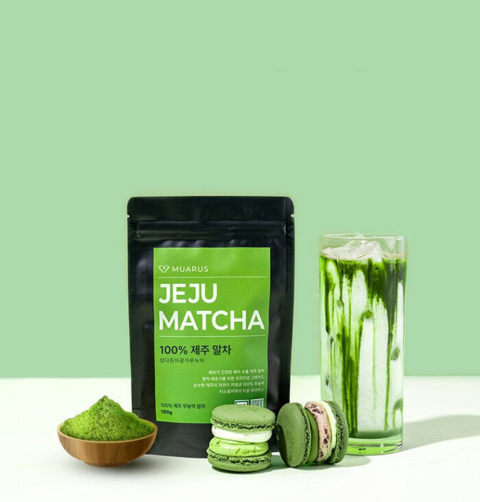 MUARUS Jeju Pesticide-Free Matcha 100% 100g