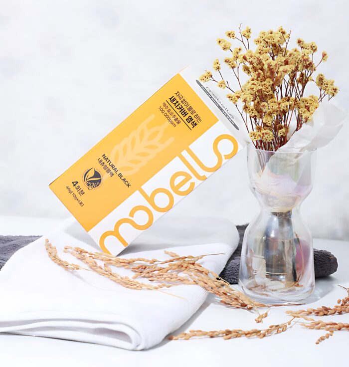 mobello Gray Hair Cover Water Dye 10g*4stick