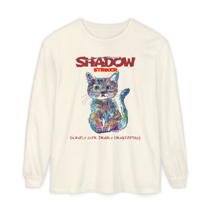 Shadow Striker Unisex Garment-dyed Long Sleeve T-Shirt - Image 13