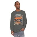 Don't Talk with a Stranger Unisex Garment-dyed Long Sleeve T-Shirt