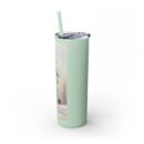 A tall pine tree Skinny Tumbler with Straw, 20oz