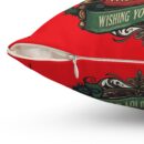 Holly Jolly Spun Polyester Square Pillow