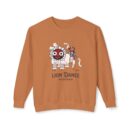 Korean traditional lion dance Unisex Lightweight Crewneck Sweatshirt