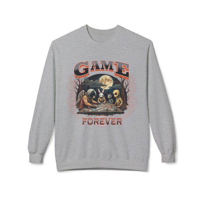 Game forever Unisex Midweight Softstyle Fleece Crewneck Sweatshirt - Image 9