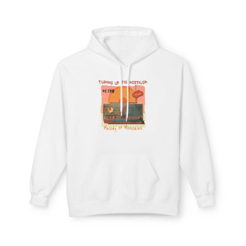 Turning up the nostalgia Unisex Midweight Softstyle Fleece Hoodie
