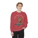 Rugged threads for ruff roads Unisex Garment-Dyed Sweatshirt