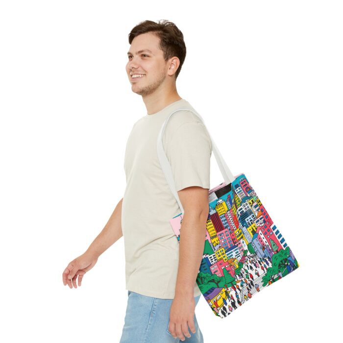 Seoul's hill neighborhoods Tote Bag (AOP) - Image 31