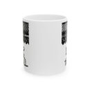 Inspirational Ceramic Mug - Lead Over the Wall - Motivational Coffee Cup