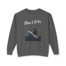 Ride with wave Unisex Lightweight Crewneck Sweatshirt