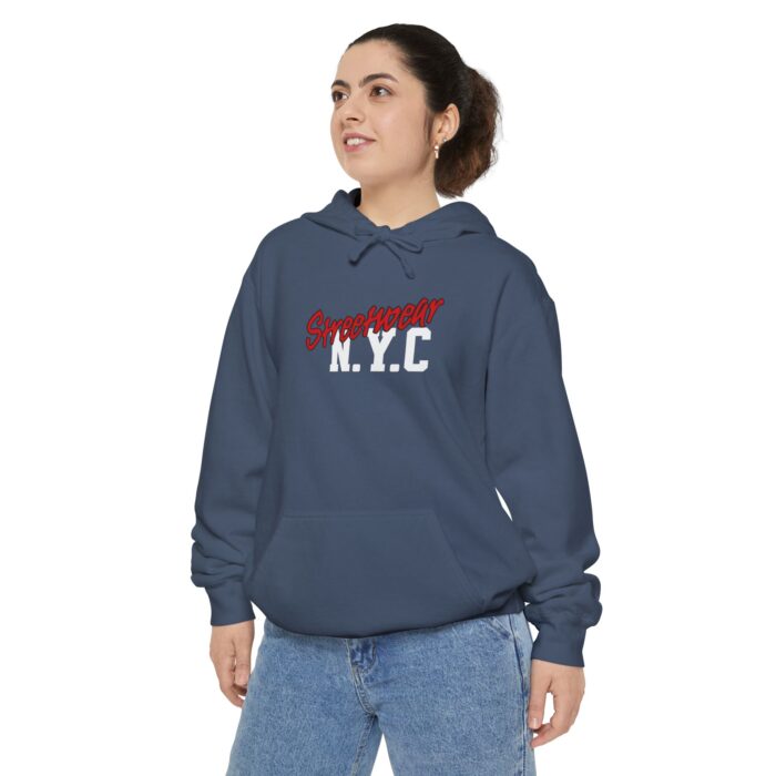 New York Streetwear Unisex Garment-Dyed Hoodie - Image 23