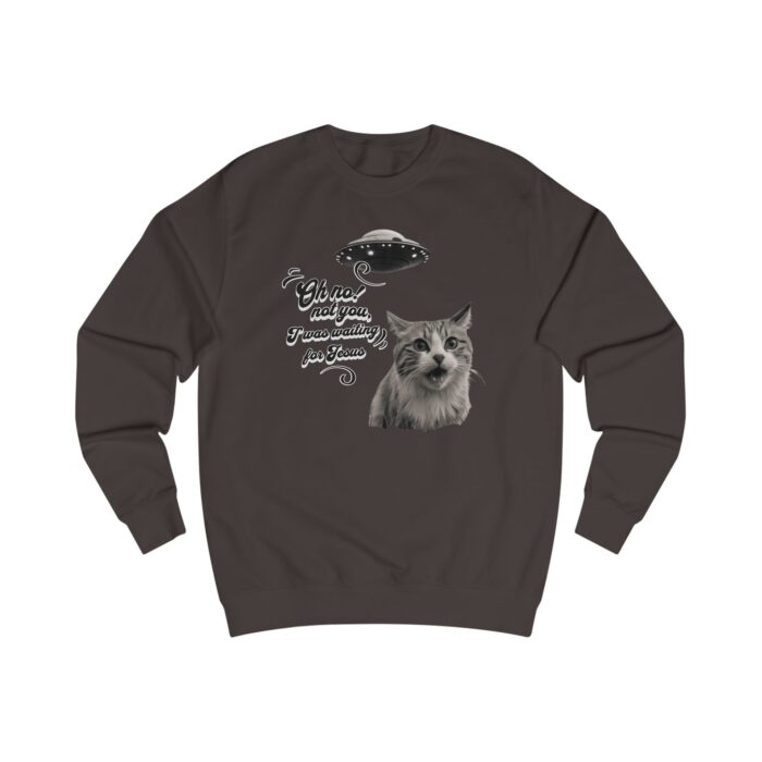 I wasn't waiting for you Unisex Sweatshirt - Image 3