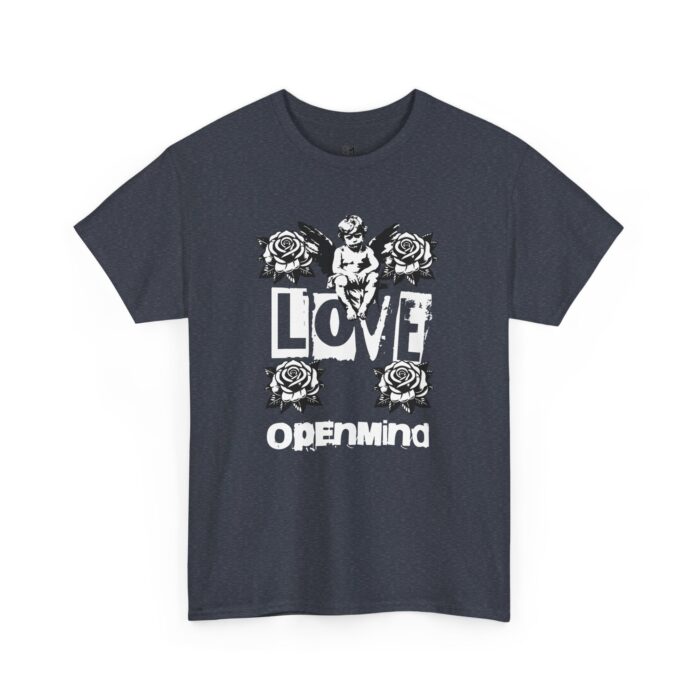 Love open mind Unisex Heavy Cotton Tee - Image 35