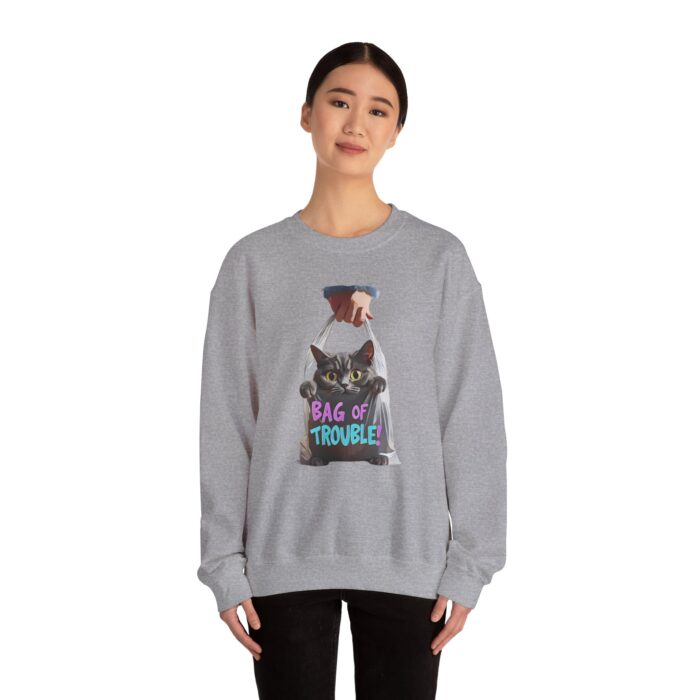 Bag of trouble Unisex Heavy Blend™ Crewneck Sweatshirt - Image 12