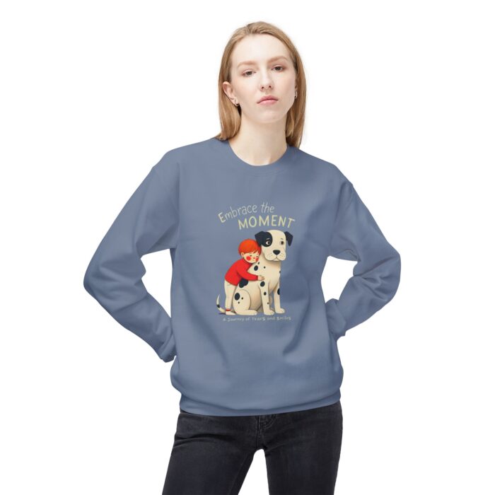 Embrace the moments2 Unisex Midweight Softstyle Fleece Crewneck Sweatshirt - Image 35