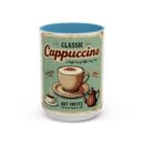 Classic Cappuccino Accent Coffee Mug (11, 15oz)