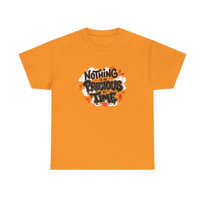 Nothing is as Precious as Time Unisex Heavy Cotton Tee - Image 13