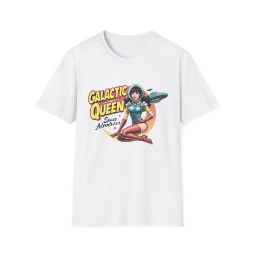 Galactic Queen Graphic T-Shirt – Fun Space Adventures for Cosmic Dreamers