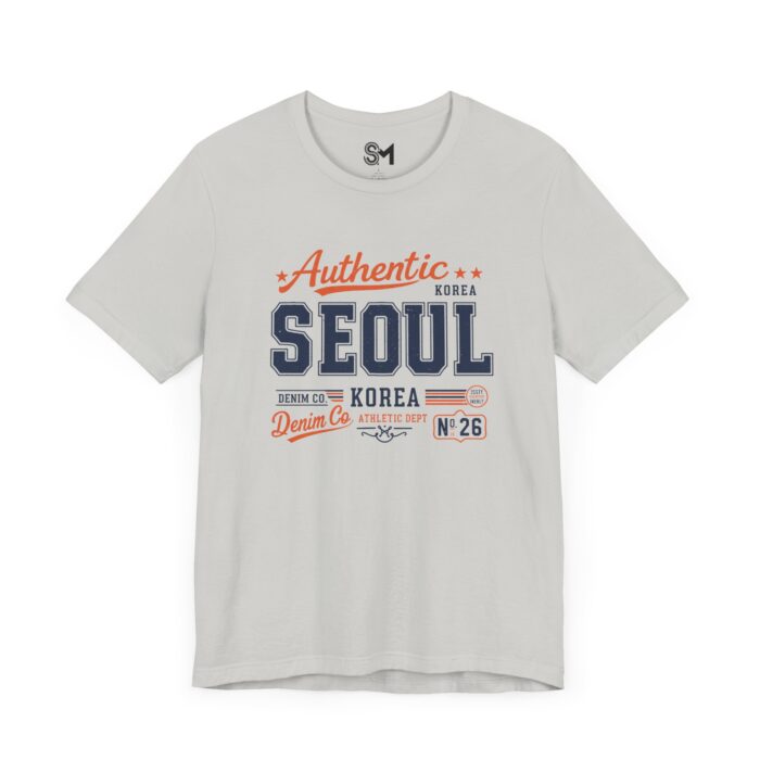 SEOUL KOREA Athletic Dept. Unisex Jersey Short Sleeve Tee - Image 19