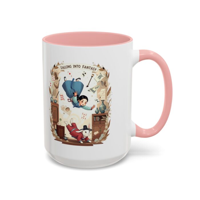 Falling into fantasy Accent Coffee Mug (11, 15oz) - Image 26