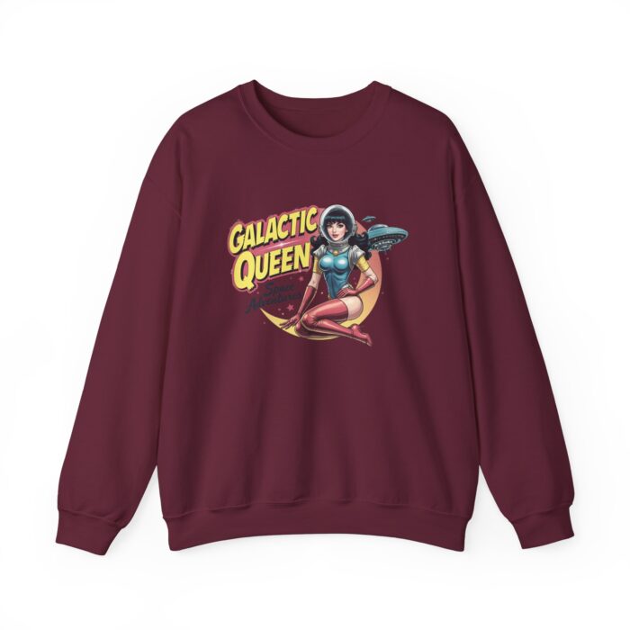 Galactic queen Unisex Heavy Blend™ Crewneck Sweatshirt - Image 5