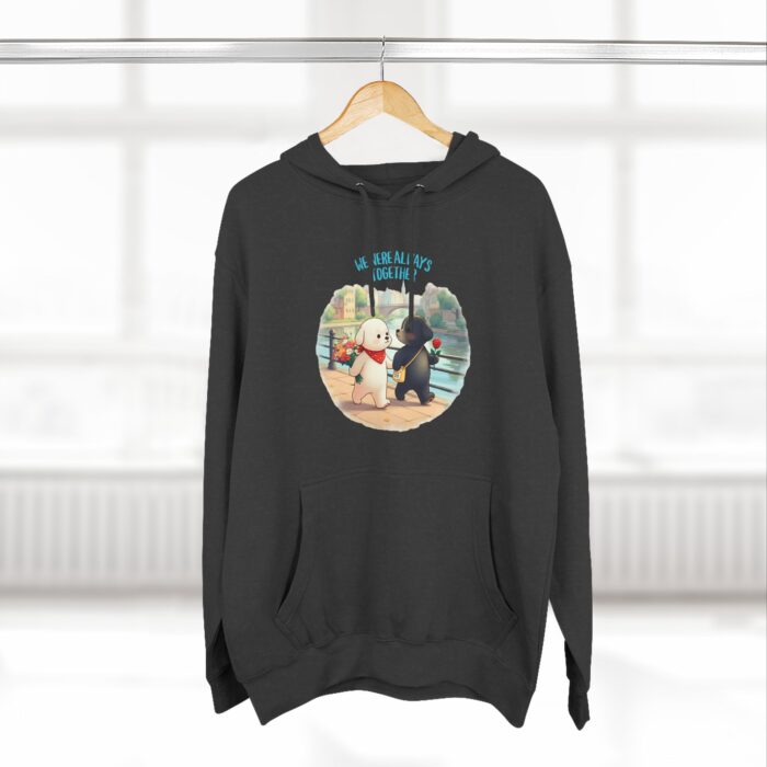 Always together Three-Panel Fleece Hoodie - Image 8