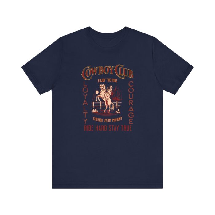 Cowboy club Unisex Jersey Short Sleeve Tee - Image 33